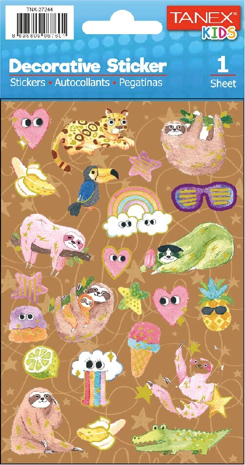 Tanex Tnx-27244 Puffy Tembel Hayvanlar Serisi