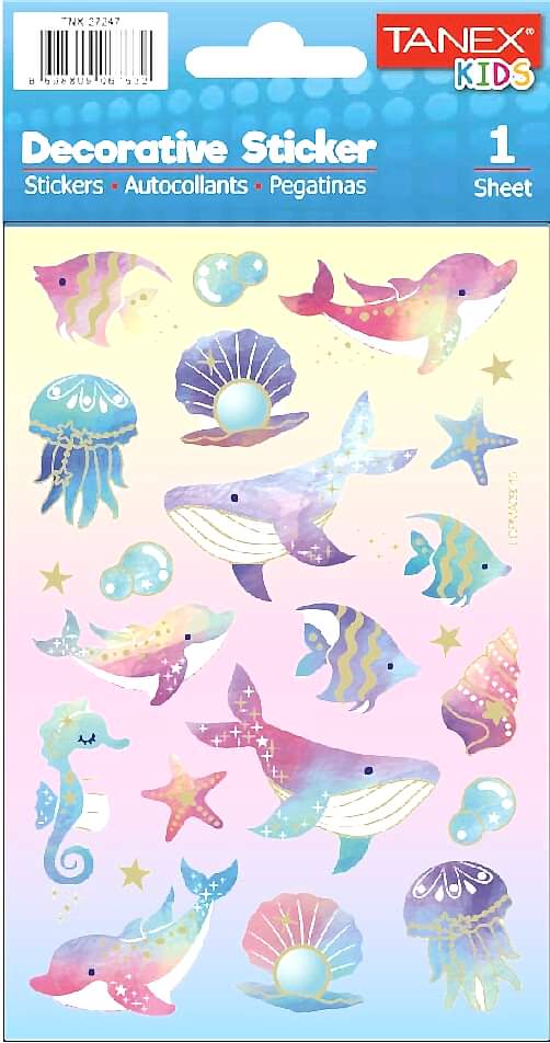 Tanex Tnx-27247 Puffy Okyanus Hayvanları Serisi