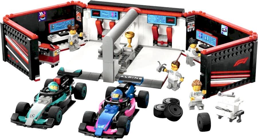 Lego City F1 Garaj Amg Ve Alpine&nbsp;