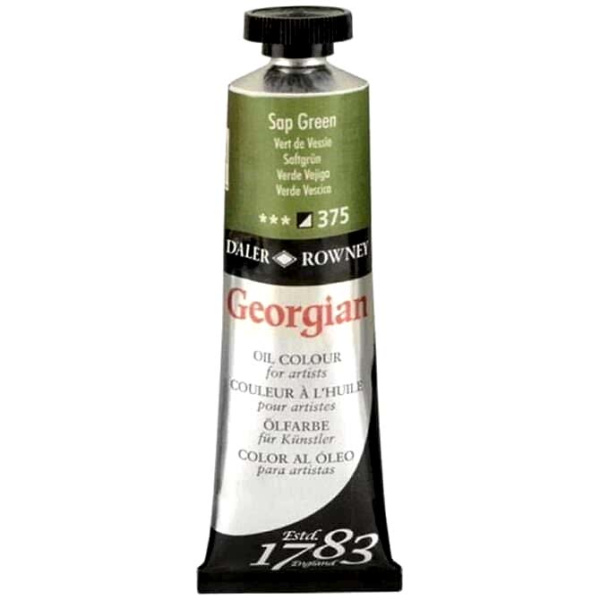 Daler Rowney Georgian Yağlı Boya Goc 38 Ml Sap Green