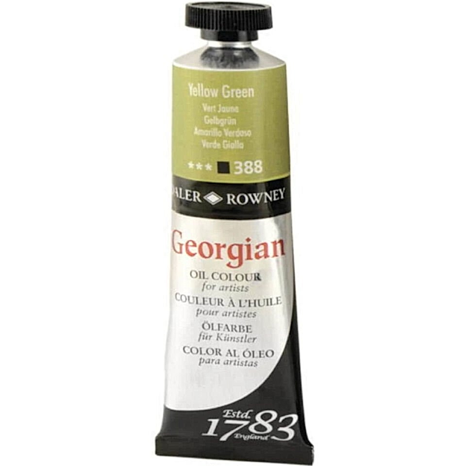 Daler Rowney Georgian Yağlı Boya Goc 38 Ml Yellow Green