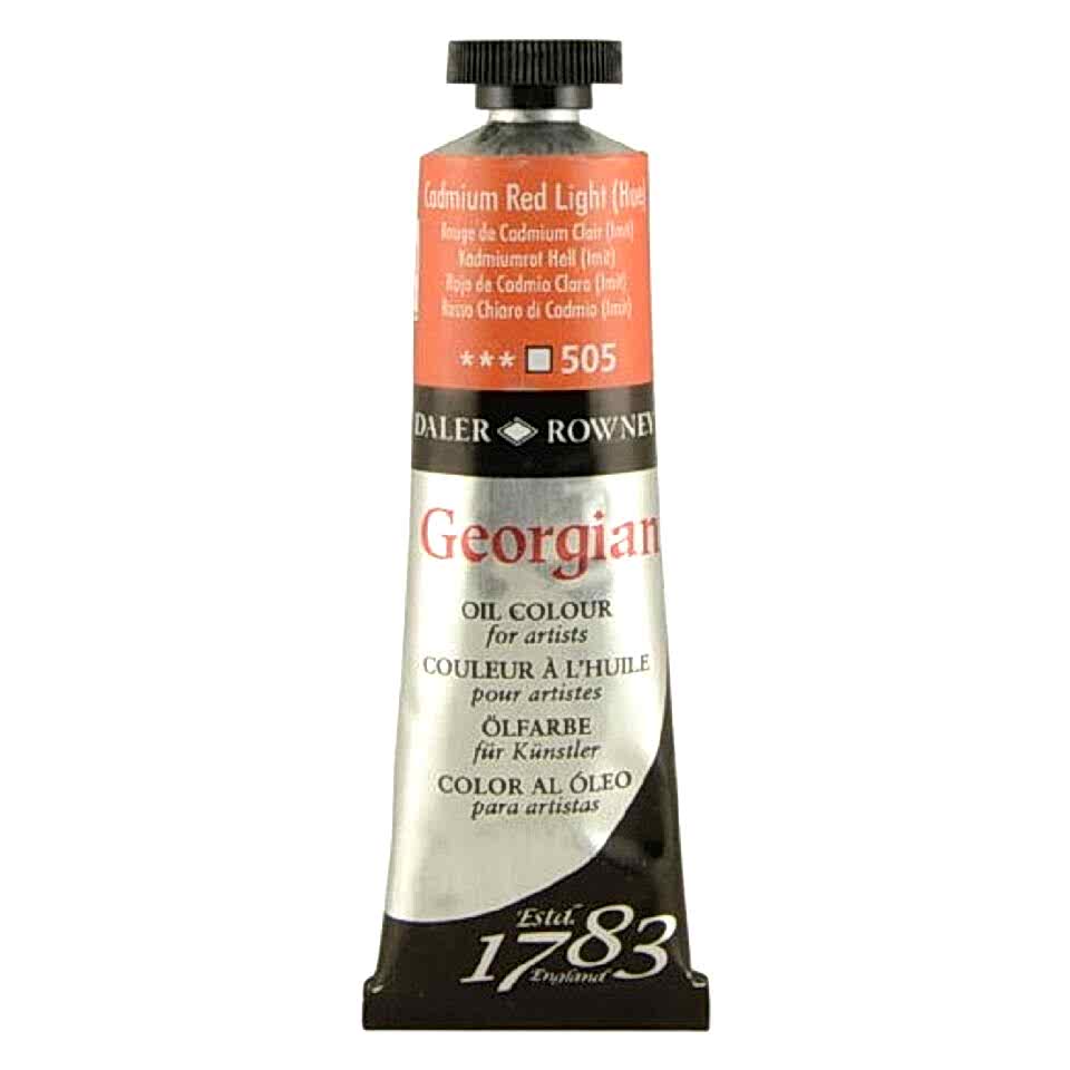 Daler Rowney Georgian Yağlı Boya Goc 38 Ml Cadmium Red Light Hue