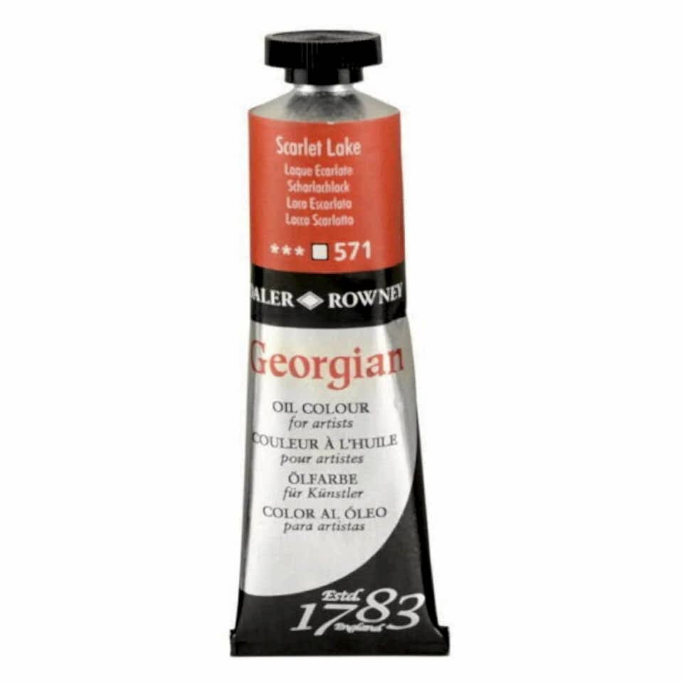 Daler Rowney Georgian Yağlı Boya Goc 38 Ml Scarlet Lake