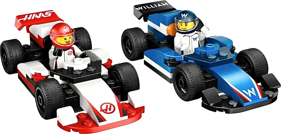 Lego F1 Williams ve Haas