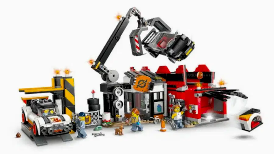 Lego Ninjago Hurdalık Ve Arabalar