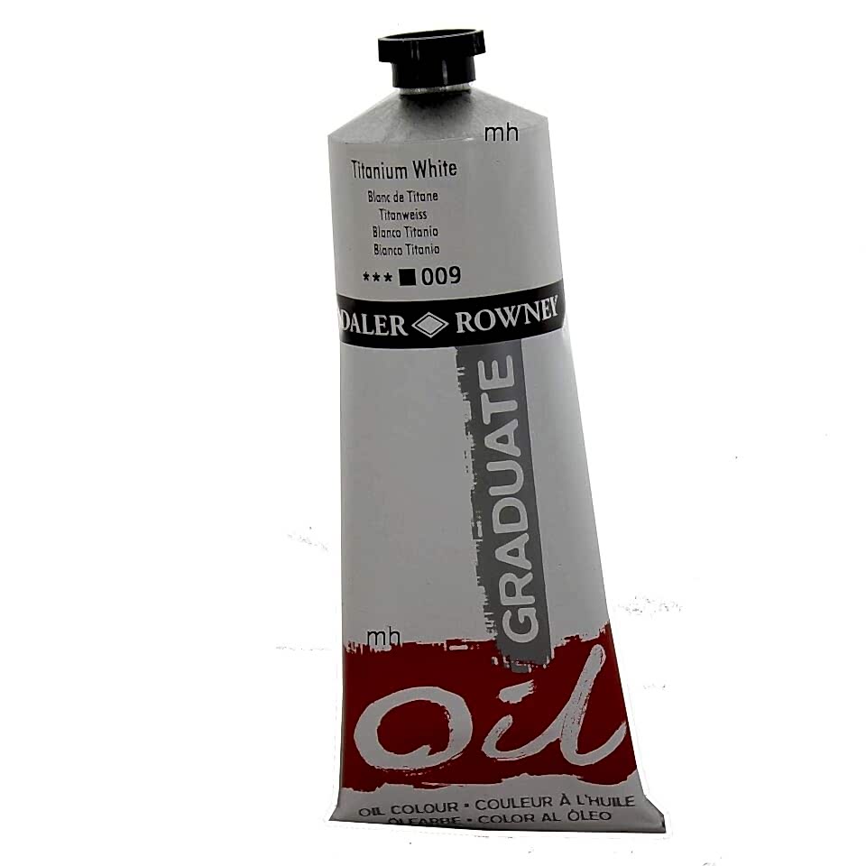 Daler Rowney Graduate Yağlı Boya Grad Oil 200 Ml Titanium White