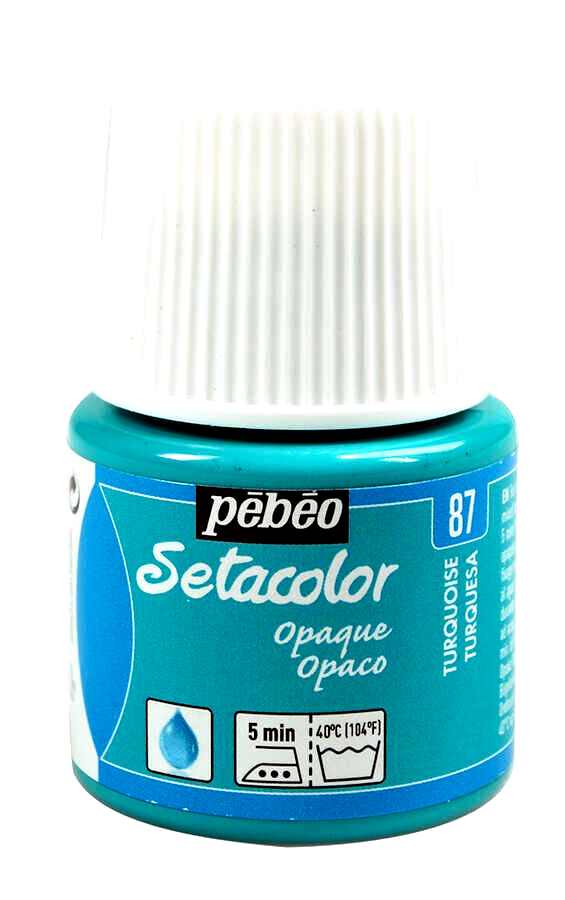 Pebeo Setacolor Transparan 45 Ml Şişe Turquoise