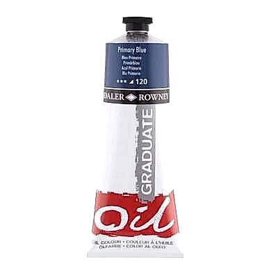 Daler Rowney Graduate Yağlı Boya Grad Oil 200 Ml Primary Blue