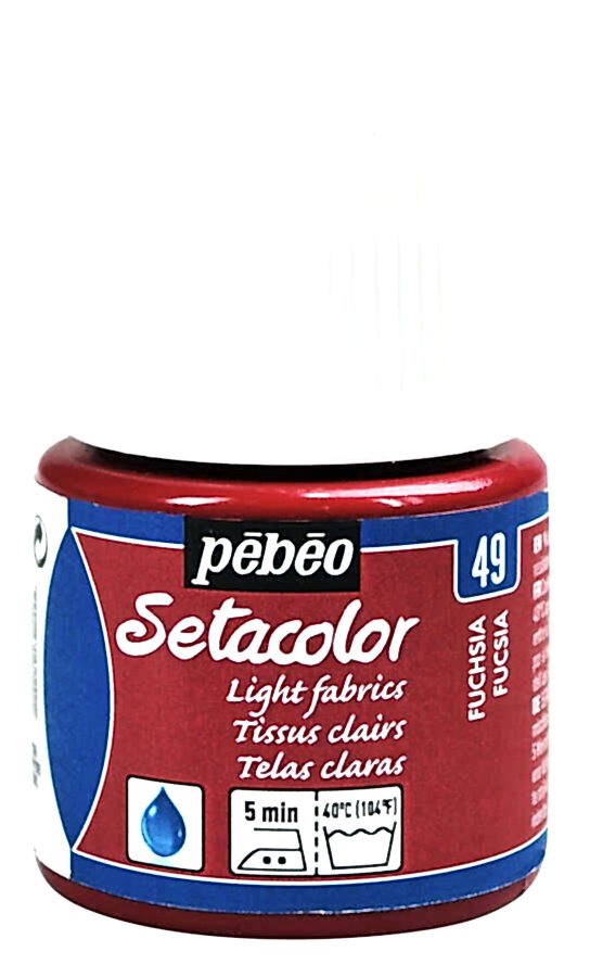 Pebeo Setacolor Transparan 45 Ml Şişe Fuchsia