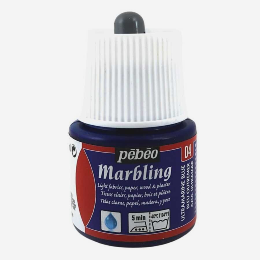 Pebeo Marblıng Ebru Boya 45 Ml Şişe Ultramarine Blue
