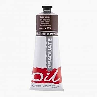 Daler Rowney Graduate Yağlı Boya Grad Oil 200 Ml Burnt Umber