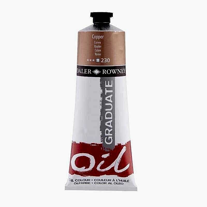 Daler Rowney Graduate Yağlı Boya Grad Oil 200 Ml Copper