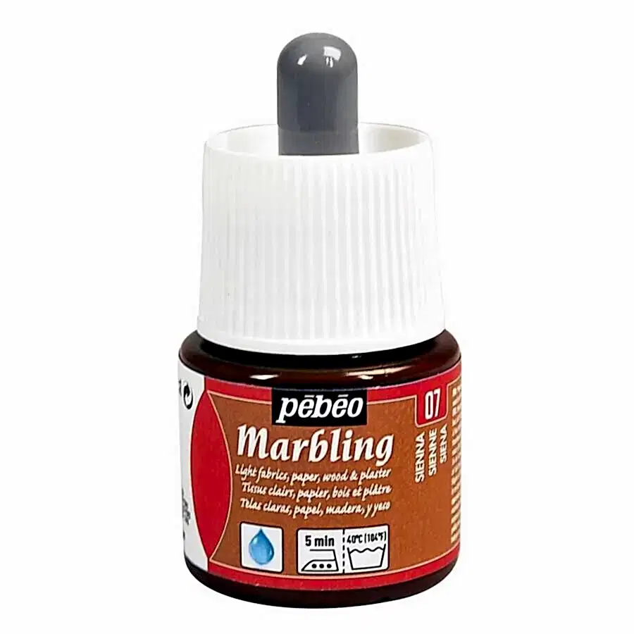 Pebeo Marblıng Ebru Boya 45 Ml Şişe Sienna