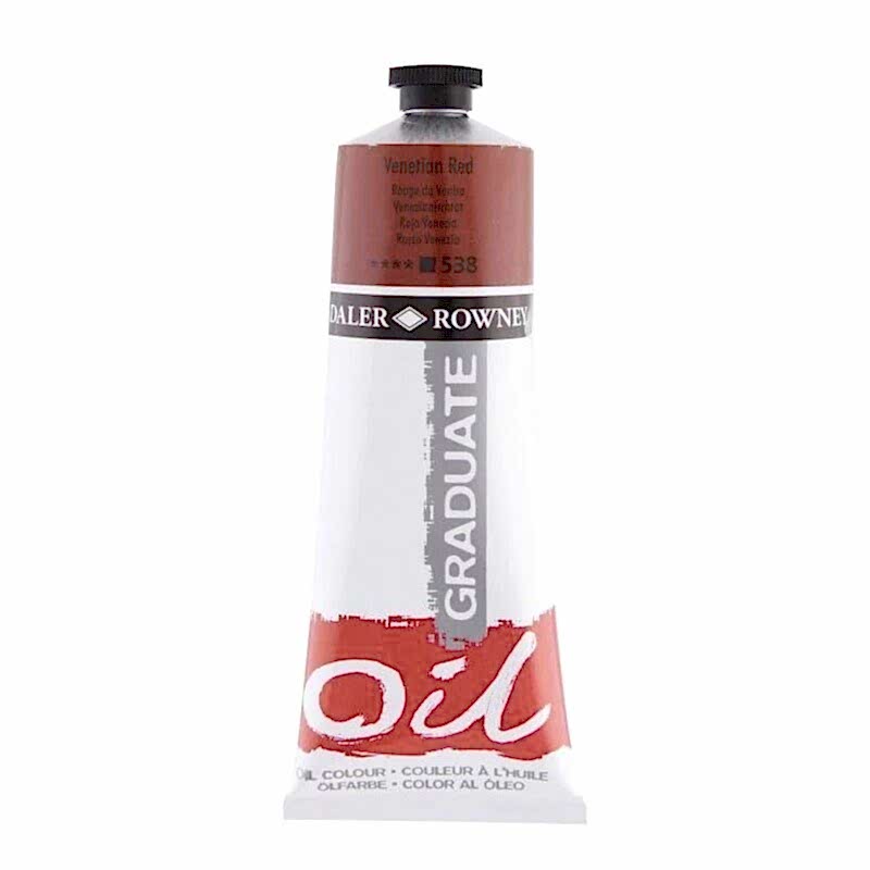 Daler Rowney Graduate Yağlı Boya Grad Oil 200 Ml Venetian Red