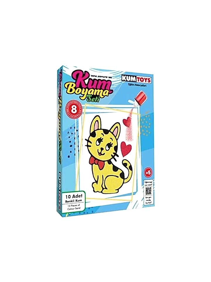 Kumtoys Kum Boyama Seti 8 Li