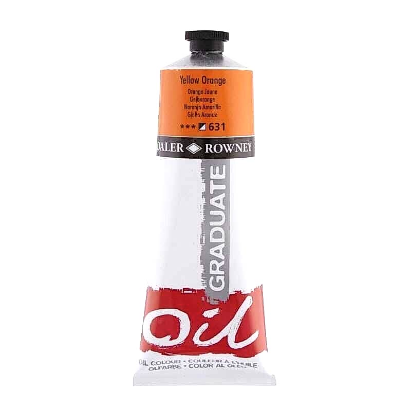 Daler Rowney Graduate Yağlı Boya Grad Oil 200 Ml Yellow Orange