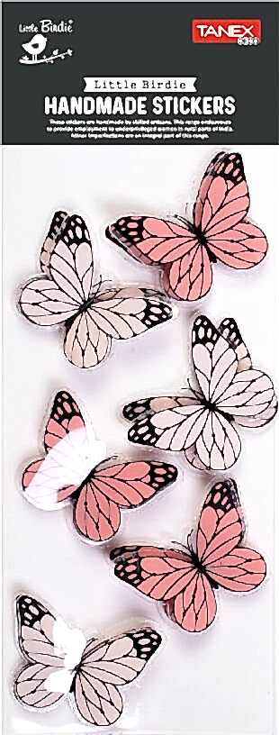 Tanex Tnx-28048 Handmade Taşlı Kelebek-8 Serisi