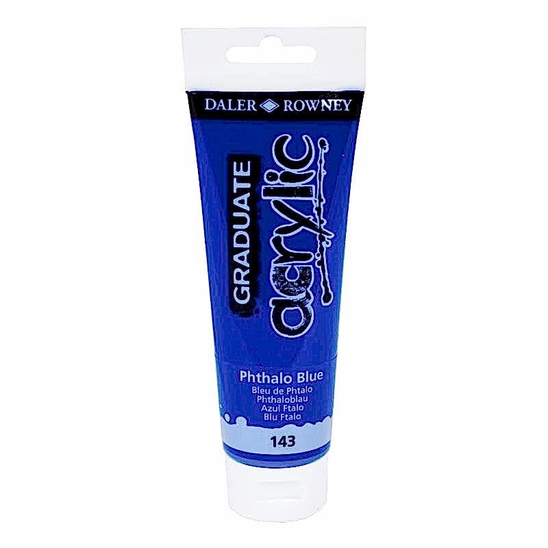 Daler Rowney Graduate Akrilik Boya Graduate Acrylic 120 Ml Phthalo Blue