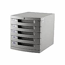 Kraf Evrak Rafı Kilitli 5 Çekmece 215G