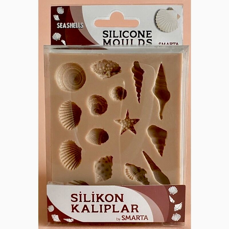 Nureart Deniz Kabukları Seashells Silikon Kalıp Sk1013004