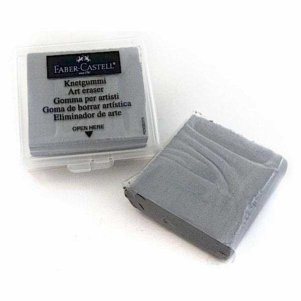 Faber-Castell Plastik Kutulu Gri Hamur Silgi