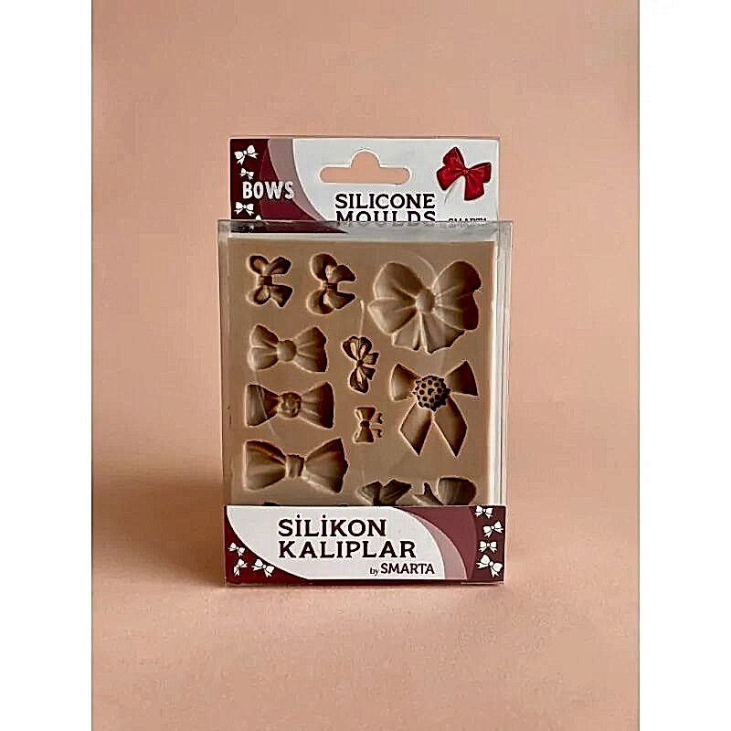 Nureart Fiyonklar Bows Silikon Kalıp Sk1013007