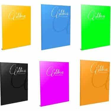 Gıpta Mıca Tel Dikişli Pp Kapak Defter A4 40 Yp Kareli