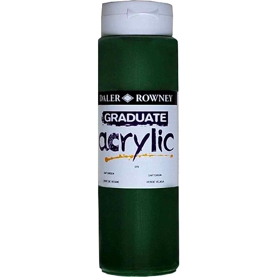 Daler Rowney Graduate Akrilik Boya Graduate Acrylic 500 Ml Sap Green