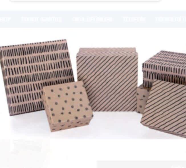 Gıpta Crafty Black Kare Kutu No 5,5