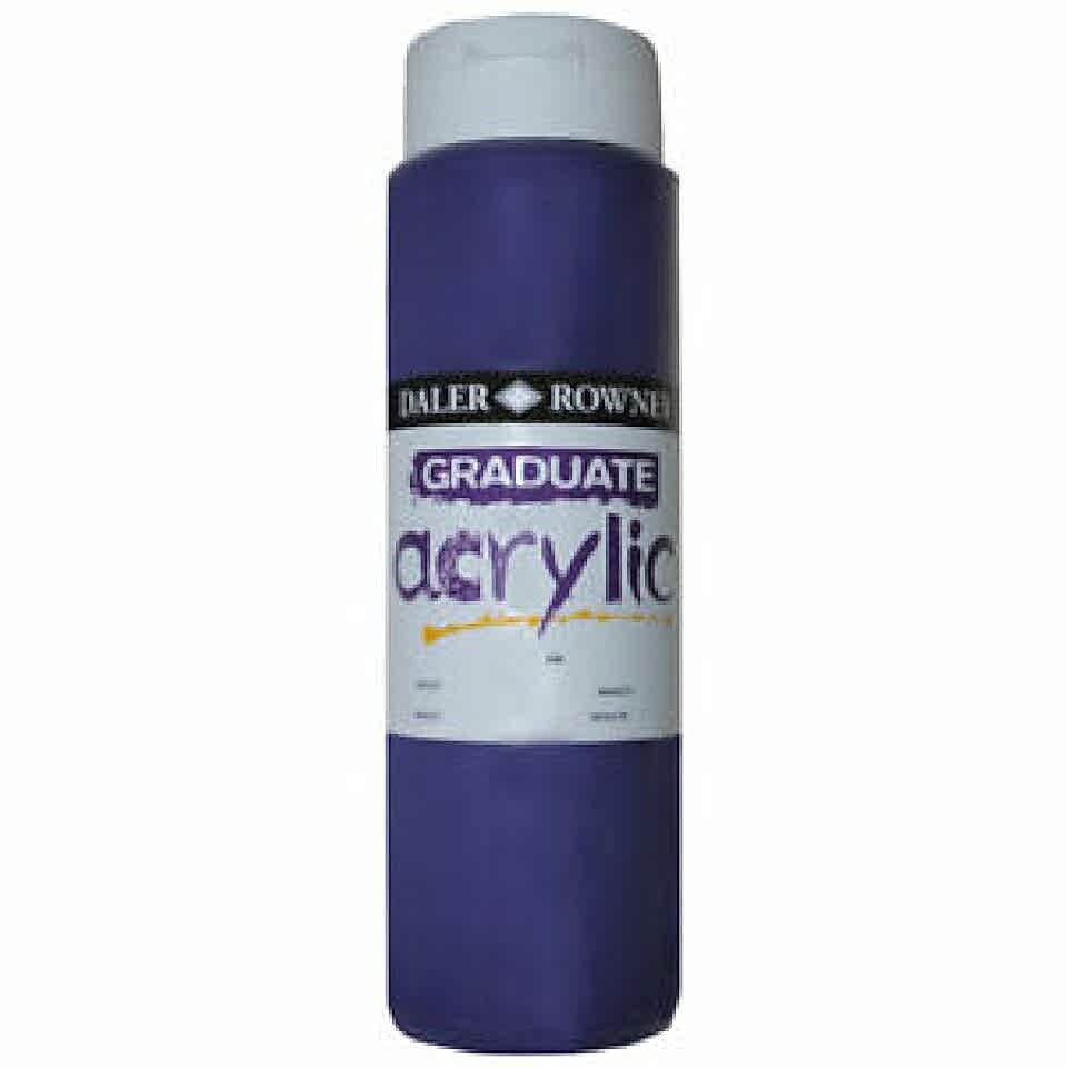 Daler Rowney Graduate Akrilik Boya Graduate Acrylic 500 Ml Violet