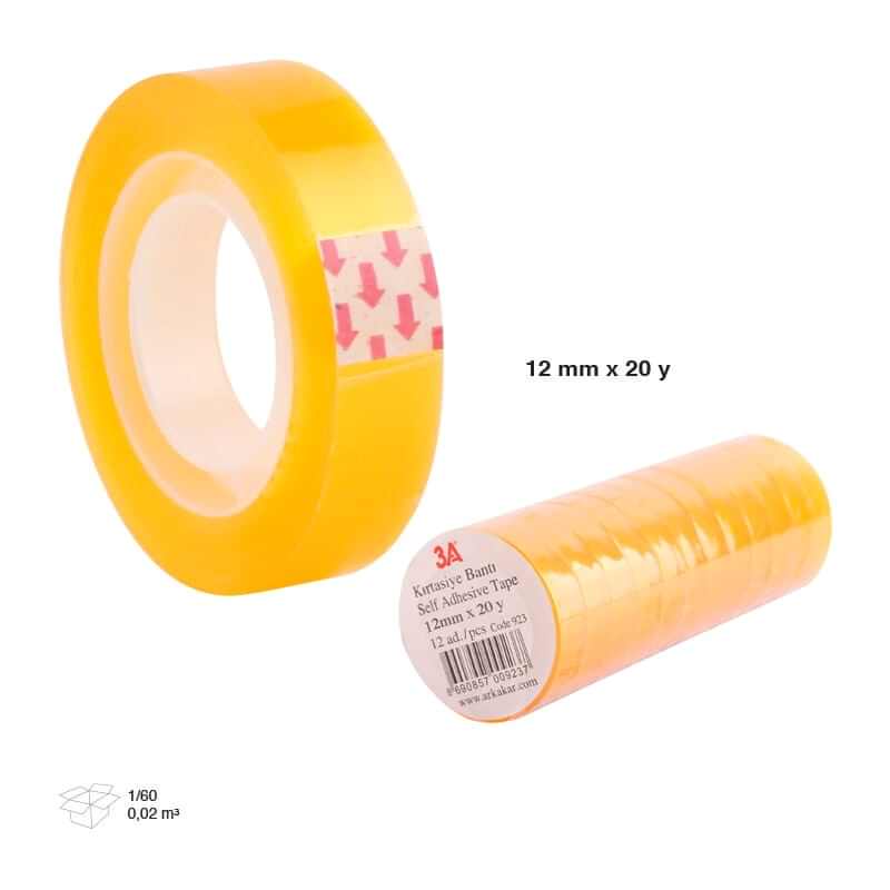 3A Bant 12 Mm x 20 M 12 Li