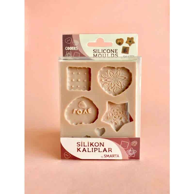 Nureart Bisküvi Cookies Silikon Kalıp Sk1013018