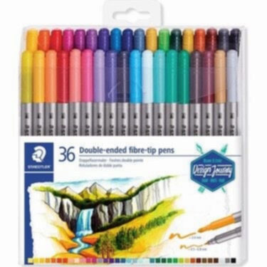 Staedtler 3200 Tb36 Çift Uçlu Keçeli Kalem 3.0/0.5-0.8 36 Lı