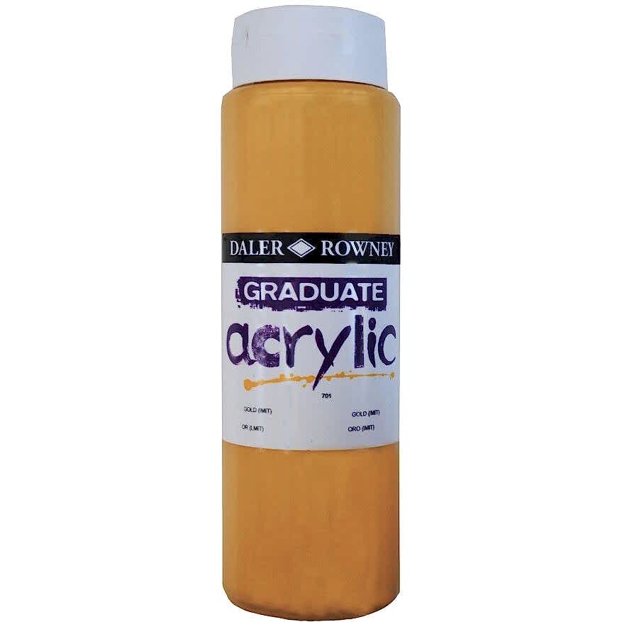 Daler Rowney Graduate Akrilik Boya Graduate Acrylic 500 Ml Gold İmit