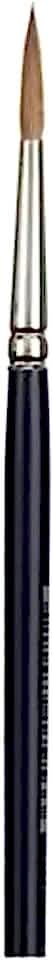Van Gogh Sentetik Beyaz Kıl Suluboya Fırça 191 Serisi Yuvarlak Uç No 4/0 Lacivert Kısa Sap
