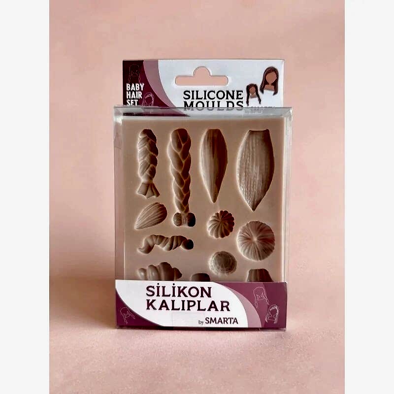 Nureart Bebek Saç Seti Silikon Kalıp Sk1013024