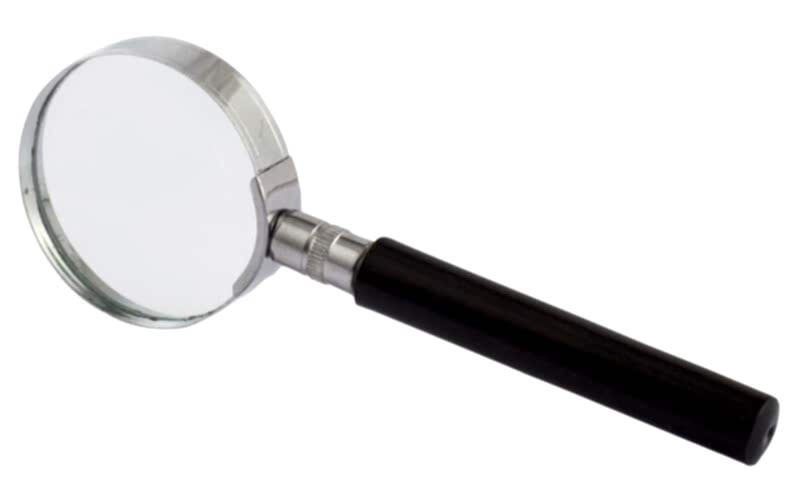 Kraf Büyüteç Metal Çerçeve 50 Mm 350G 6X