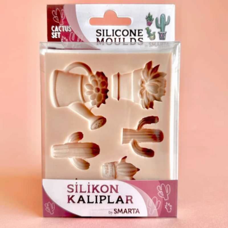 Nureart Cactus Set Kaktüs Seti Silikon Kalıp Sk1013030
