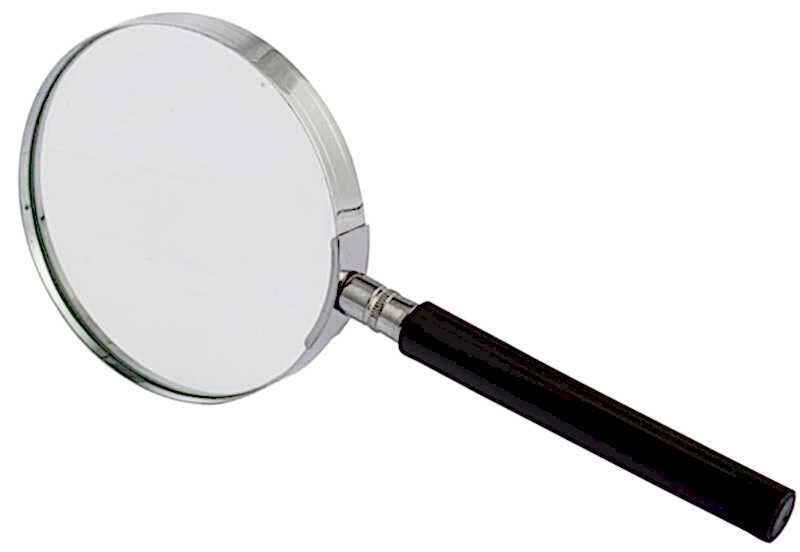 Kraf Büyüteç Metal Çerçeve 90 Mm 395G 3X