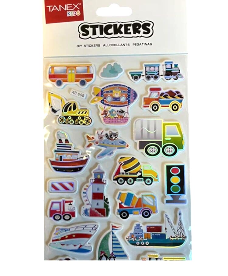Tanex Tnx-28873 Renkli Taşıtlar Serisi