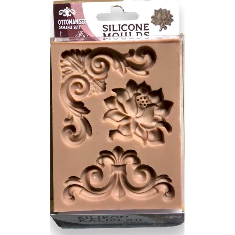 Nureart Ottoman Osmanlı Silikon Kalıp Sk1013063