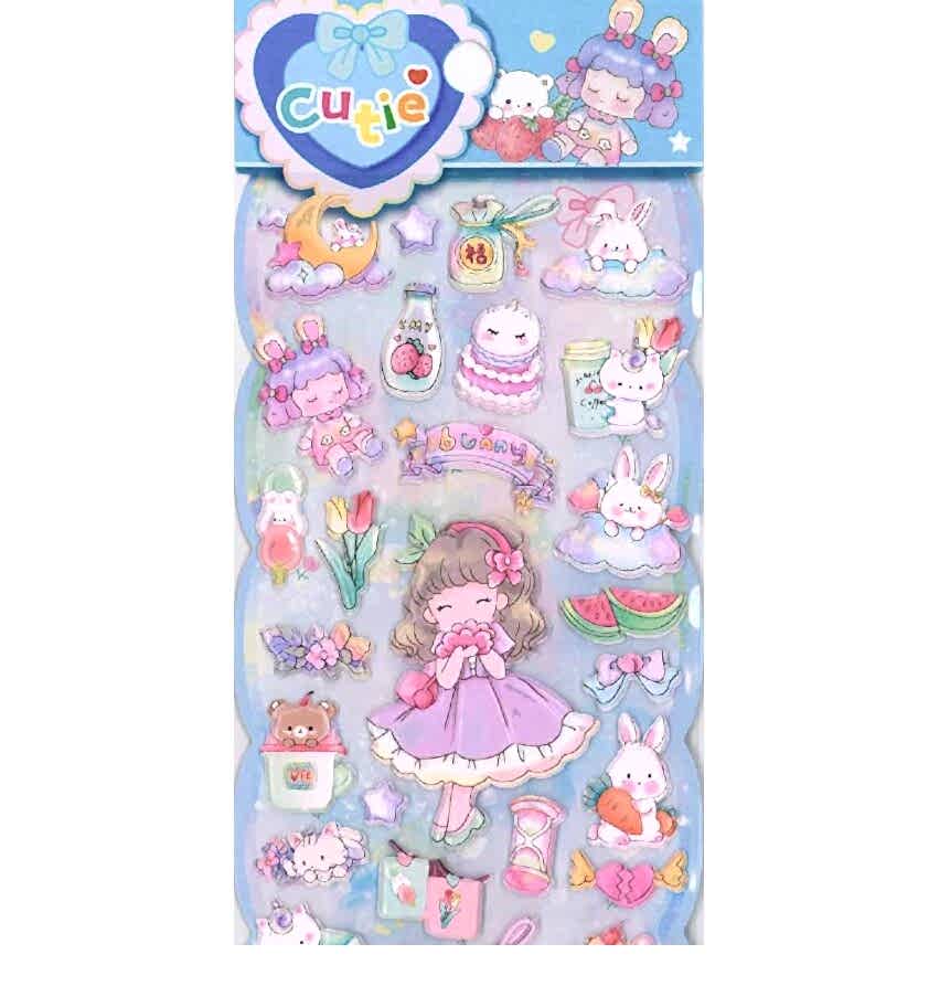 Tanex Tnx-28901 Puffy Sevimli Kız Serisi