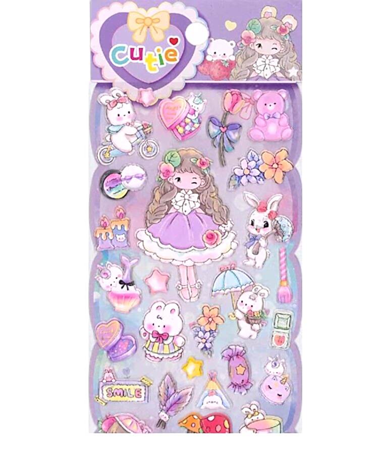 Tanex Tnx-28902 Puffy Sevimli Kız Serisi