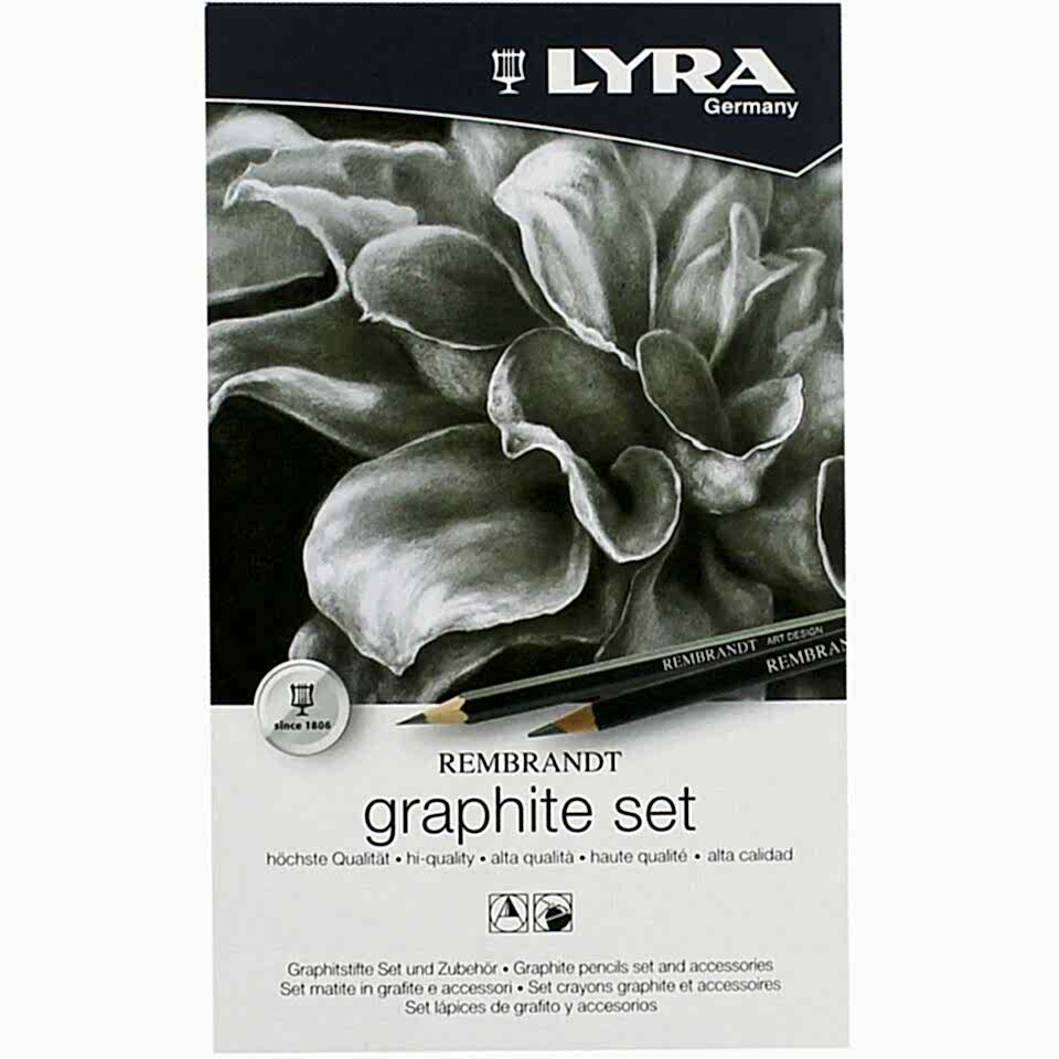 Lyra Rembrandt 11 Li Metal Kutu Graphite Set Box