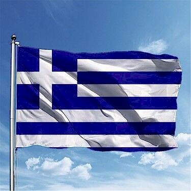 Buket 70x105 Cm Yunanistan Bayrağı