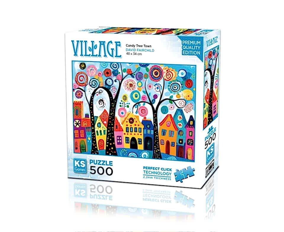 Ks Games Puzzle 500 Candy Tree Town