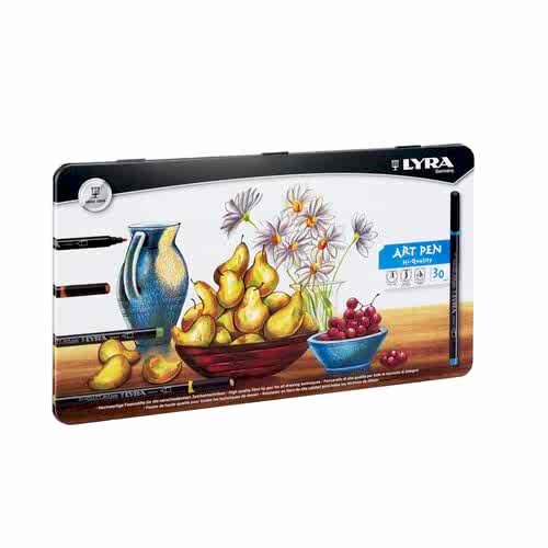 Lyra Hı Quality Art Pen 30 Lu Metal Kutu