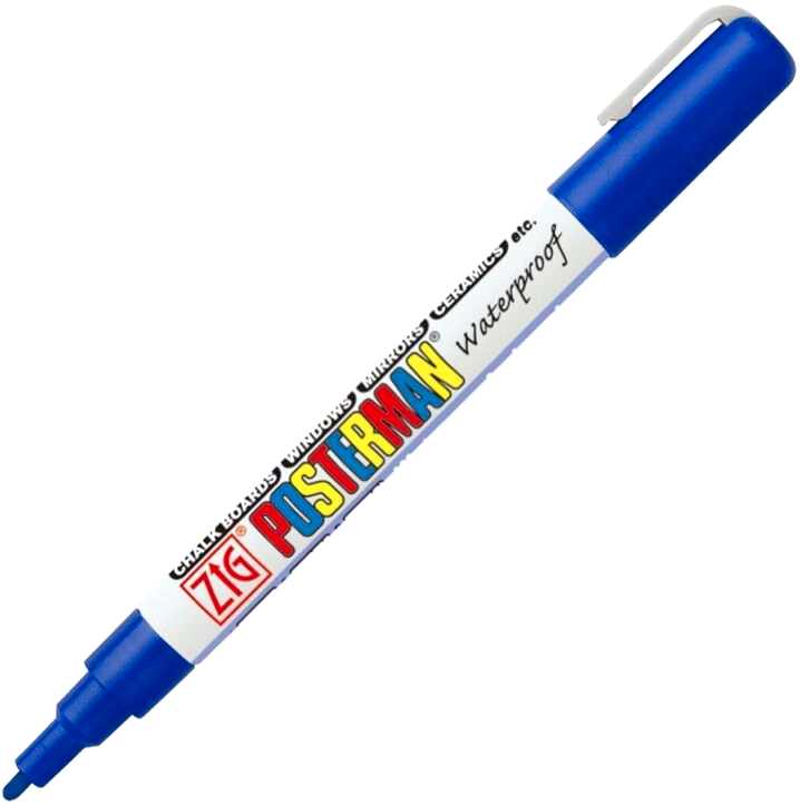 Zig Posterman Kalem Pma-20 1 Mm 030 Mavi