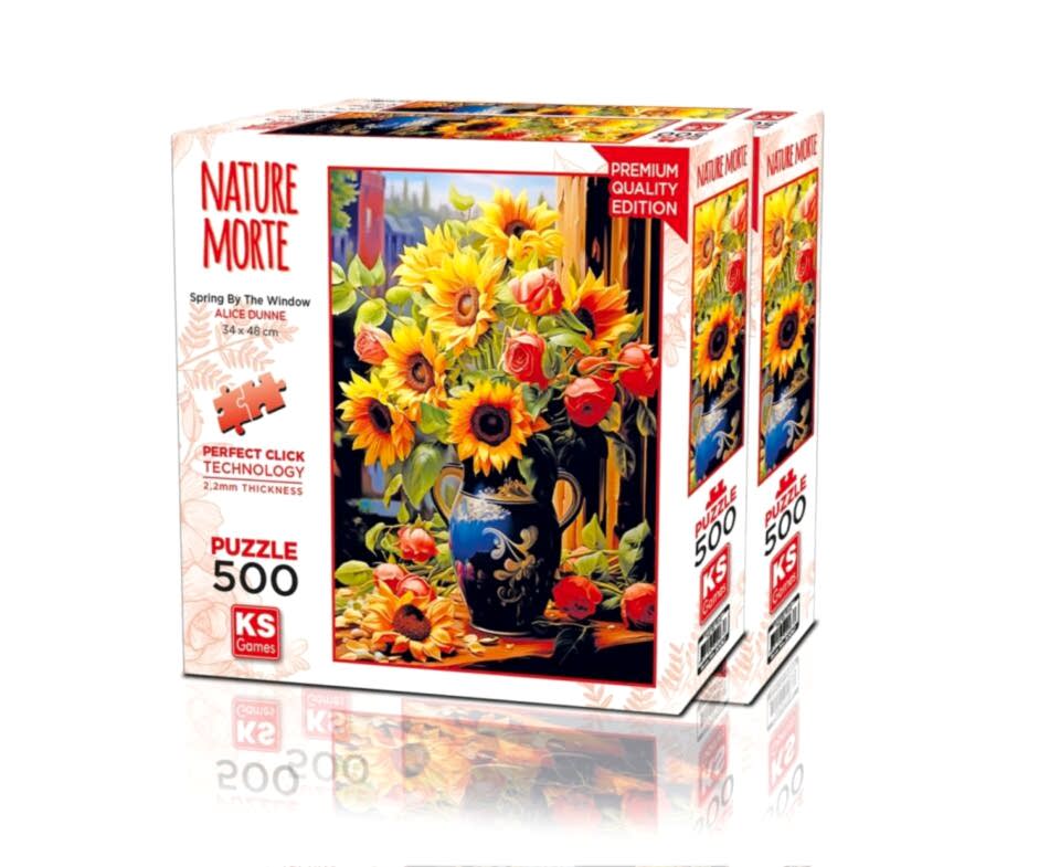 Ks Games Puzzle 500 Spring By The Window
