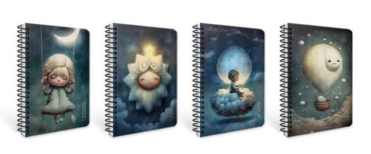 Gıpta 409-Rsk Stars 17x24 Günlük Ajanda